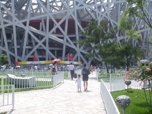 The Bird's Nest stadium is now used for concerts. Photo by Shawna Xu.